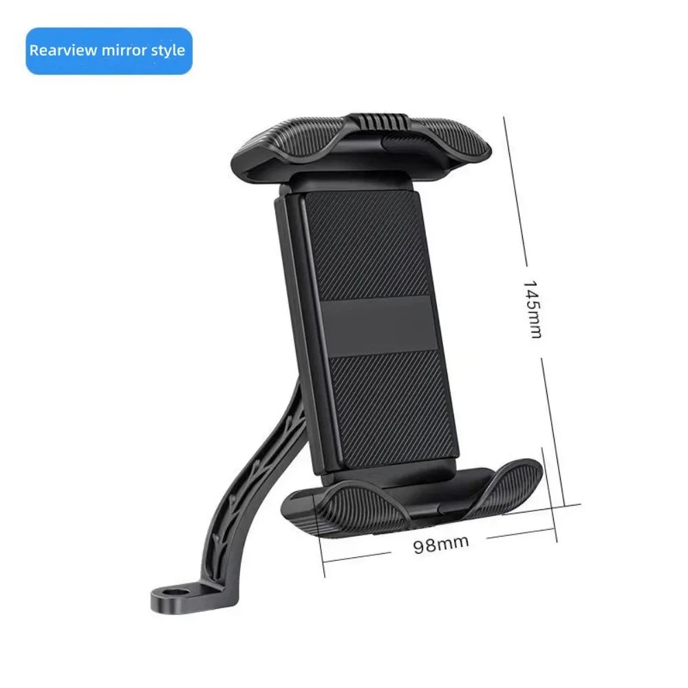 Anti-slip Shockproof Mount Stand Universal Adjustable Bicycle Phone Holder Motorcycle GPS Navigation Bracket For All Smartphones