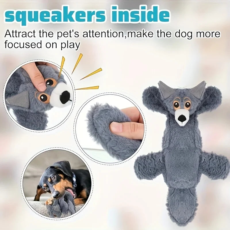 2026 Durable Crinkle Squeaky Pet Toys Gift Set - Plush Stuffless Toys For Small, Medium, Large Dogs, Teething-Friendly For Aggressive Chewers, Stimulating Puppy Toys For Boredom, Interactive Play, And Mental Stimulation, Rand