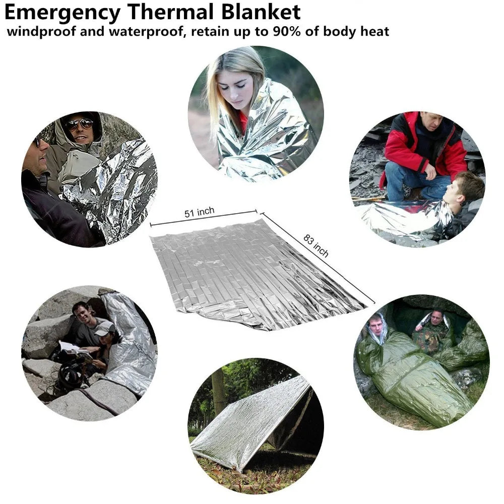 Car Survival First Aid Kit For Outdoor Camping And Hiking