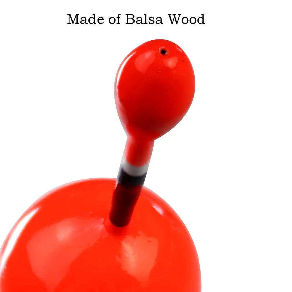 5pcs Fishing Float Slip Bobbers Balsa Wood Fishing Buoys 5g 15g Floatage Freshwater Sea Fishing Floats Bobber For Carp