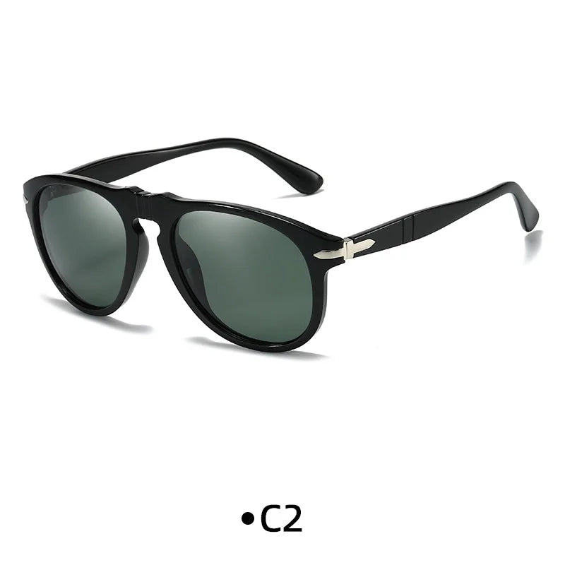 New Polarized Sunglasses Men Fashion Outdoor Camping Sports Driving Uv Resistant Glasses Women Retro Decorative Glasses Uv400
