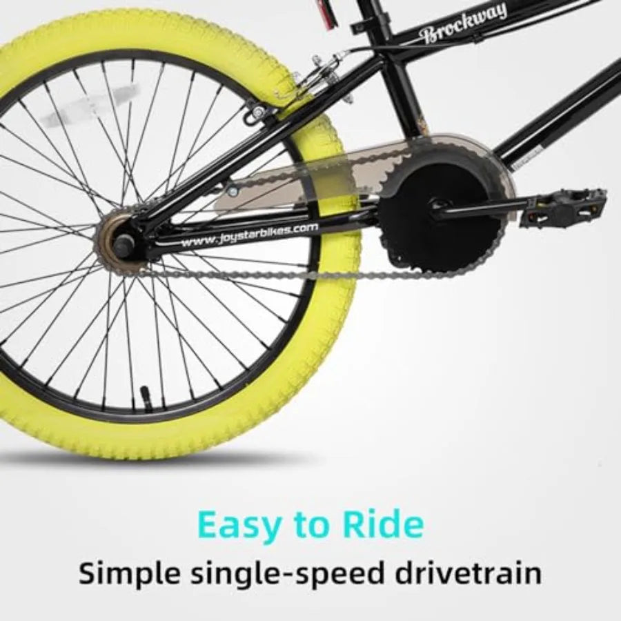 OLOEY Freestyle BMX Bikes For Beginners With 2 Pegs