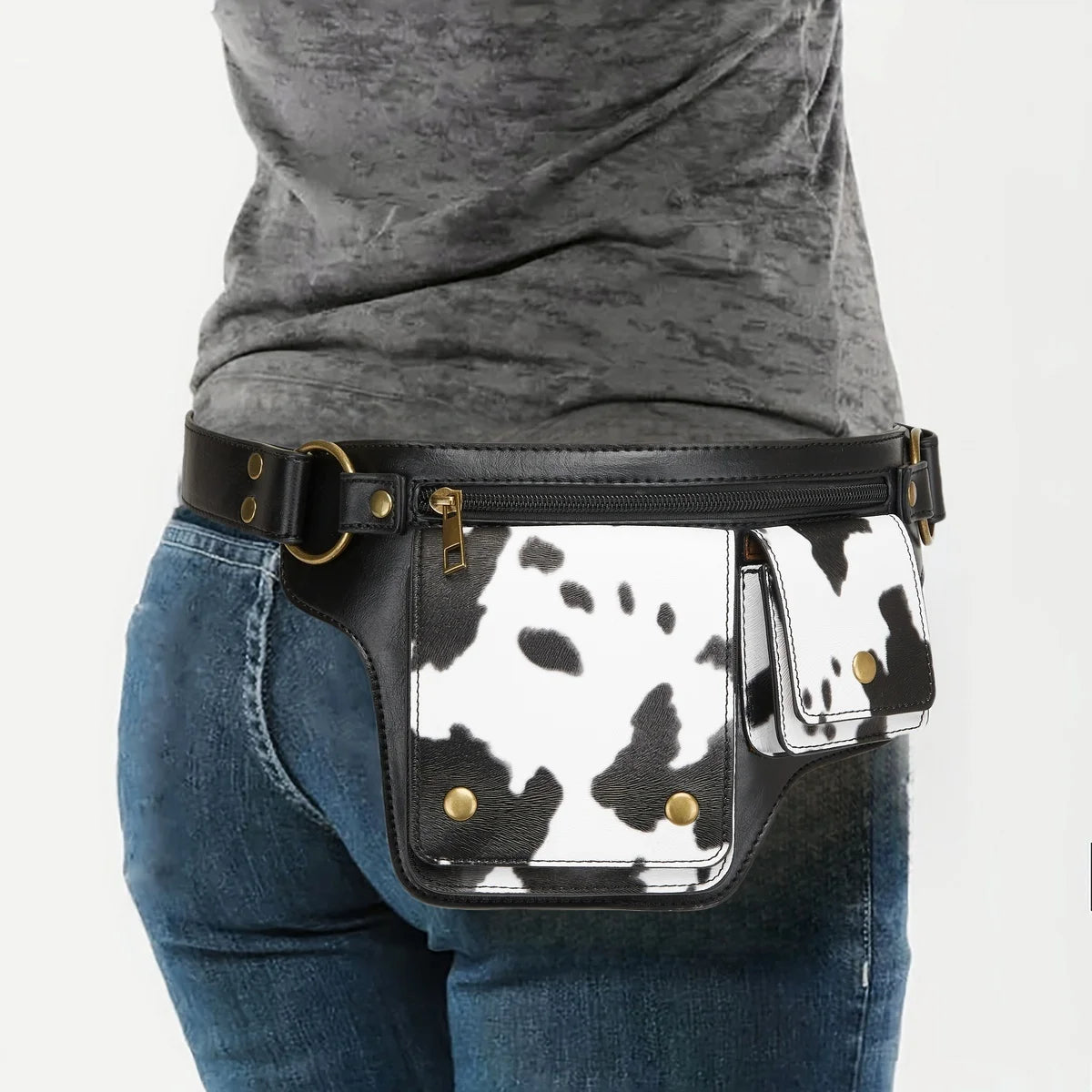 Versatile Outdoor Waist Bag Adjustable Strap Multi Pocket Hip Pack Hiking Camping Travel Daily Use Unisex Casual Storage Pouch