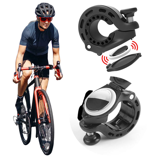 Mountain Bike Bell for Apple AirTag Aluminium Alloy MTB Cycling Horn Bike Handlebar Bell for Mountain Bike Road Bike