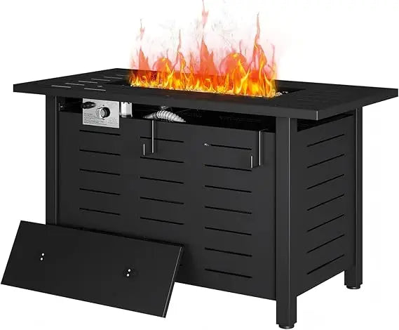 Propane Gas Fire Pit Table 50,000 BTU Outdoor