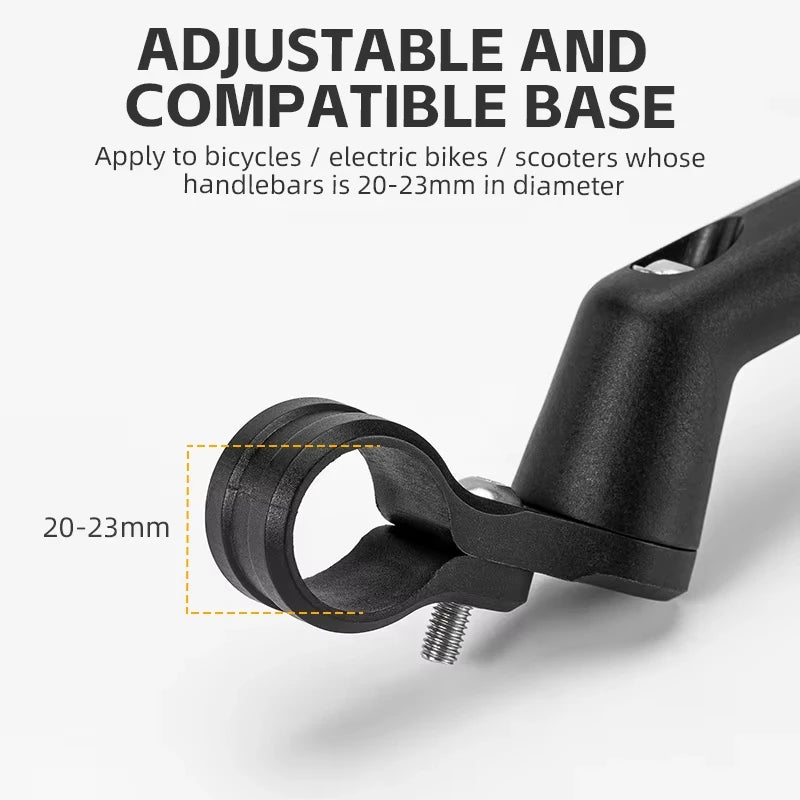 ROCKBROS Local Shipping Universal Bike Rearview Mirror 360° Adjustable Bicycle Mirror For Mountain Road Bike Motorcycle Mirror