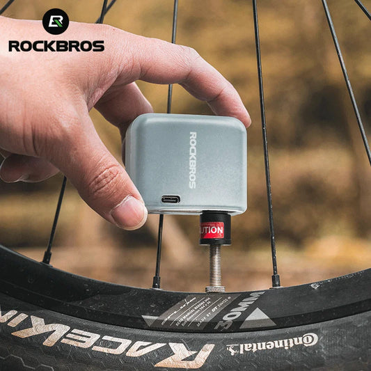 ROCKBROS Mini Portable High-Pressure Electric Air Pump For Bikes
