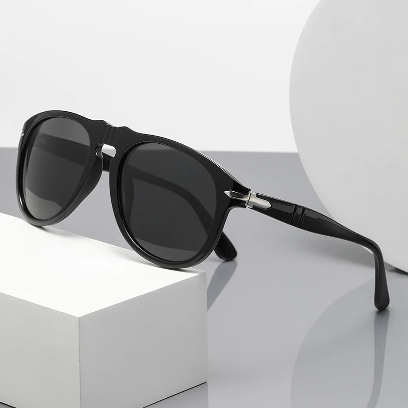 New Polarized Sunglasses Men Fashion Outdoor Camping Sports Driving Uv Resistant Glasses Women Retro Decorative Glasses Uv400