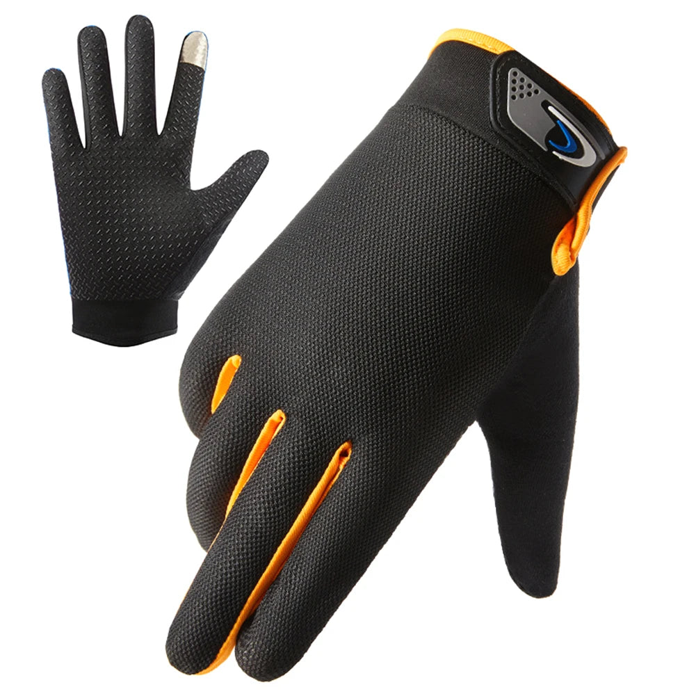 Full Finger Fishing Gloves For Men Women Breathable Anti Slip Touchscreen