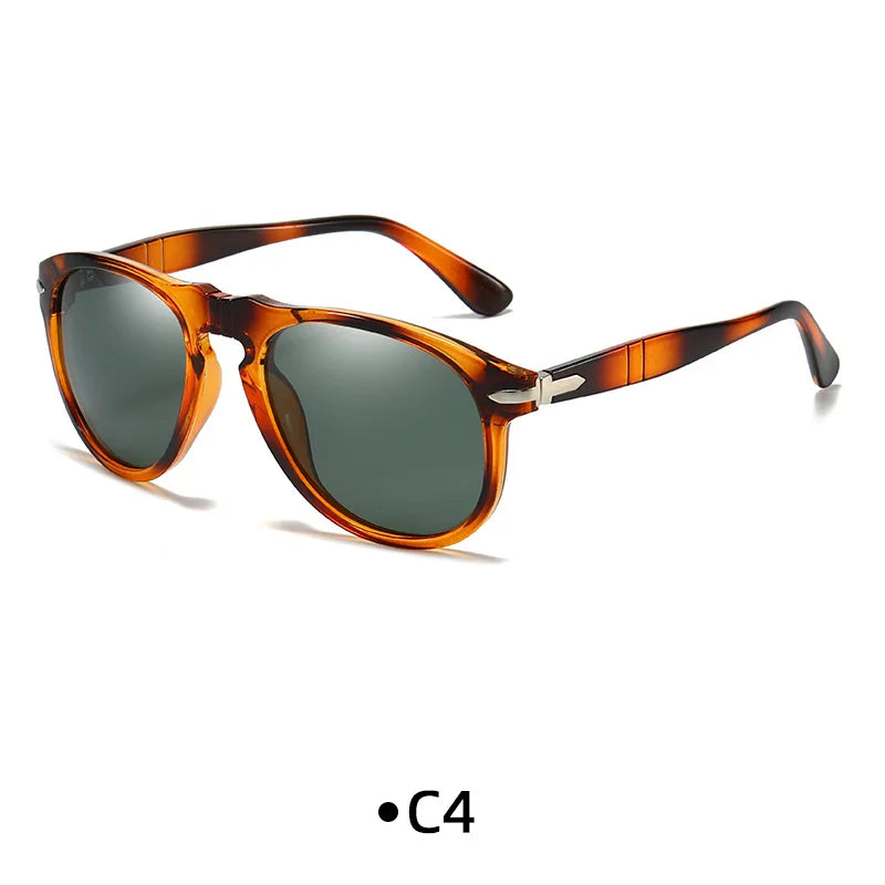 New Polarized Sunglasses Men Fashion Outdoor Camping Sports Driving Uv Resistant Glasses Women Retro Decorative Glasses Uv400