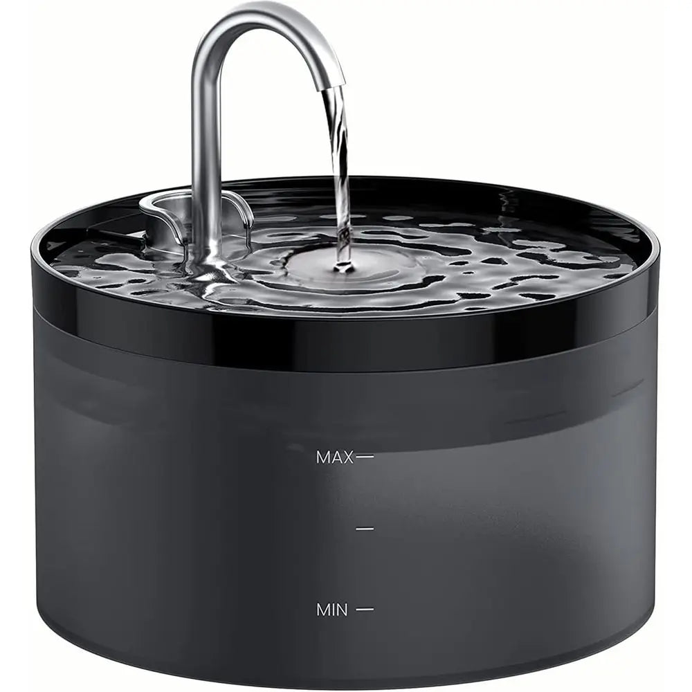 Cat Water Fountain: Dog Bowl Fountains - Automatic Pet Dispenser - Dogs Drinking Waterer Bowls Indoor - Auto Watering Dish Suppl