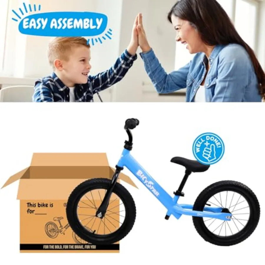 OLOEY Pedal Free Balance Bike for Kids
