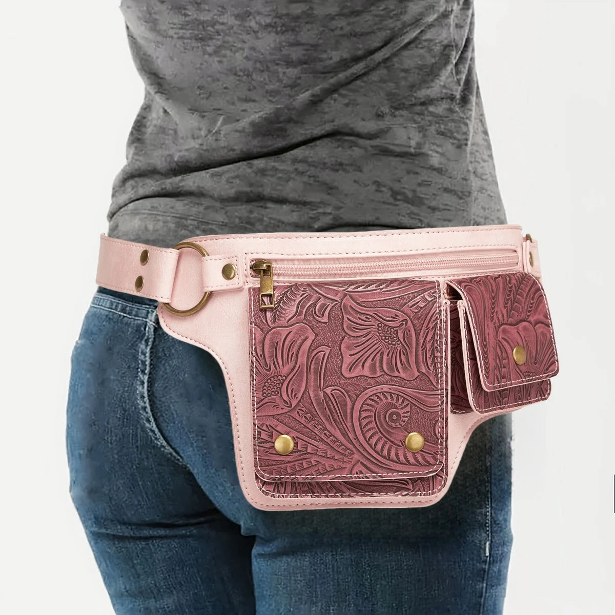 Versatile Outdoor Waist Bag Adjustable Strap Multi Pocket Hip Pack Hiking Camping Travel Daily Use Unisex Casual Storage Pouch