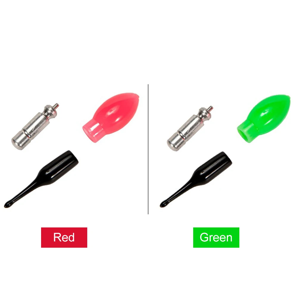 2pcs Dark Glow Stick 3D Gravity Sensing Night Float Lightstick Ultra Light Adjustable Sensitivity Accessories for Night Fishing