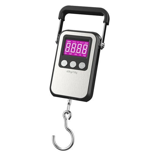 60Kg 10g LCD Digital Display Portable Hanging Scale Luggage Fishing Travelling Electronic Weighing Scale Kitchen Weighing Tools