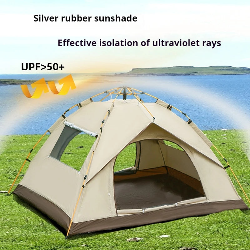 Pakicetus Quick Automatic Opening Outdoor Shelter Sunshade Tent Waterproof