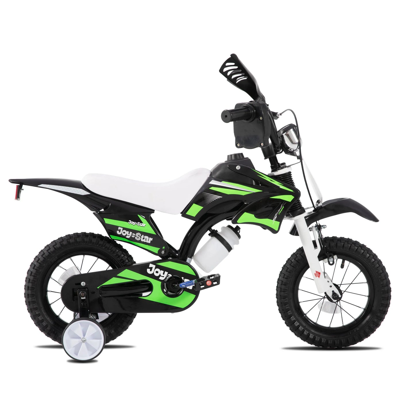 JOYSTAR Kids Bike With Training Wheels And Number Plate