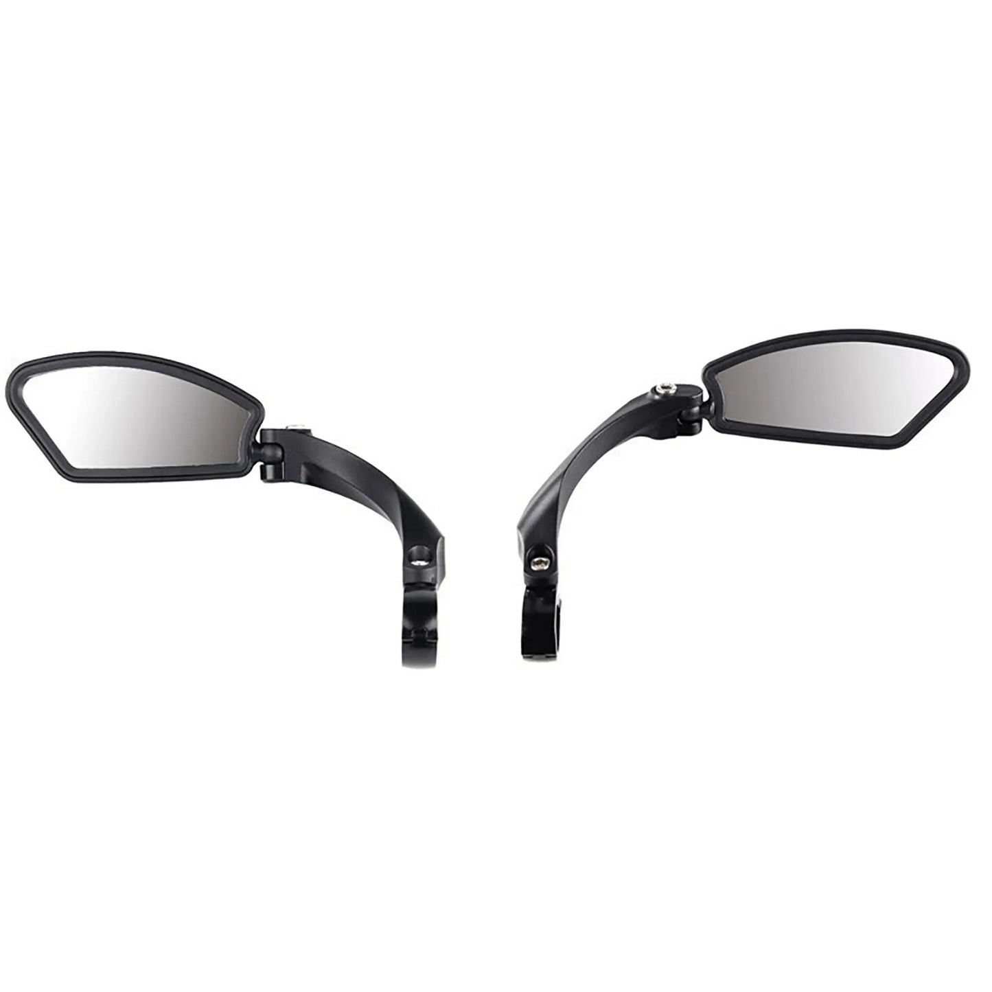 Bicycle Rearview Mirror Right/Left Wide Range Rearview Mirror HD Glass Lens Adjustable Angle Reflector Cycling Wide Range Mirror