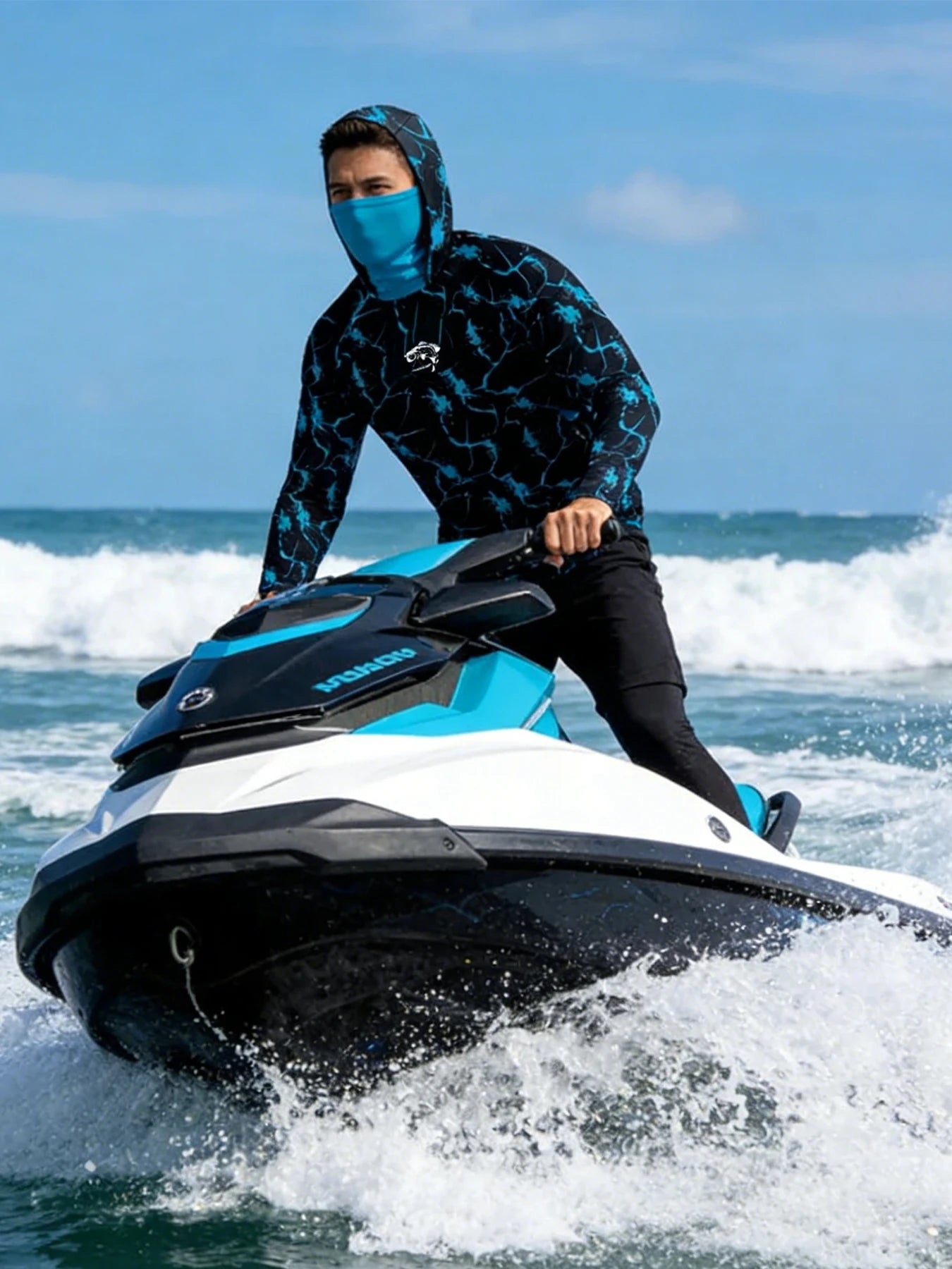 Fishing Hoodie Sailing Shirt Men Long Sleeve Sun Protection Hunting Jersey Camisa De Pesca Performance Fish Gear Beach Tops Wear