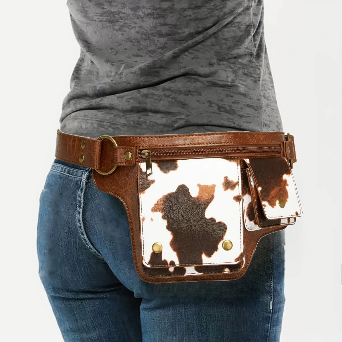 Versatile Outdoor Waist Bag Adjustable Strap Multi Pocket Hip Pack Hiking Camping Travel Daily Use Unisex Casual Storage Pouch