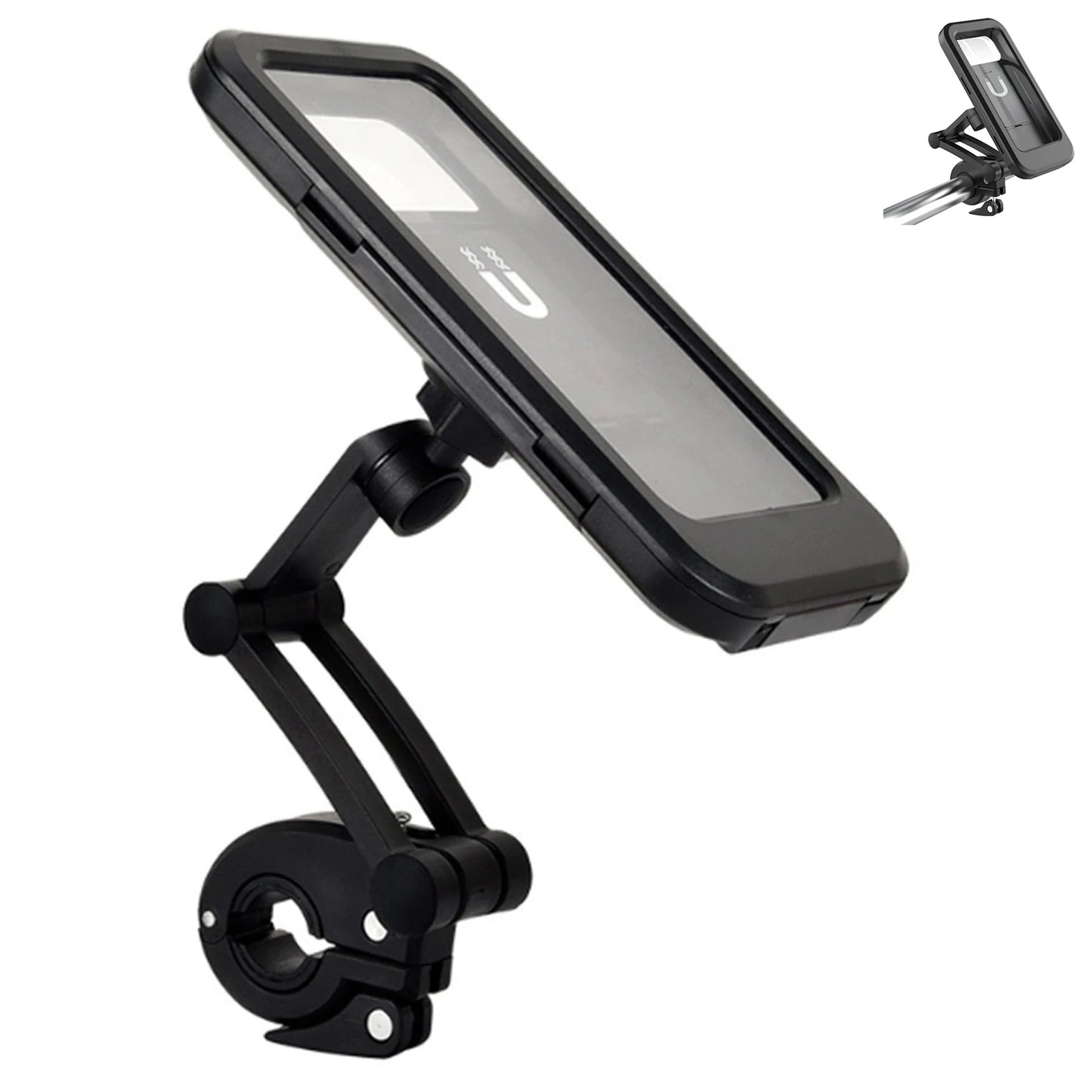 Waterproof MagSafe Phone Mount for Motorcycle Bike Electric Scooter with Universal Holder and Navigation Case