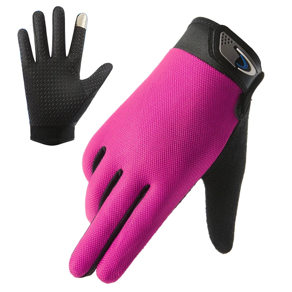Full Finger Fishing Gloves For Men Women Breathable Anti Slip Touchscreen