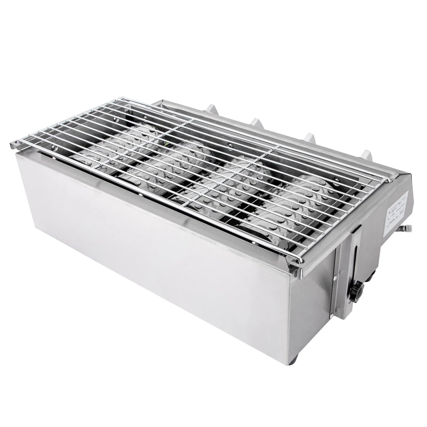 Gas BBQ Grill Stainless Steel Four Burner For Outdoor Cooking