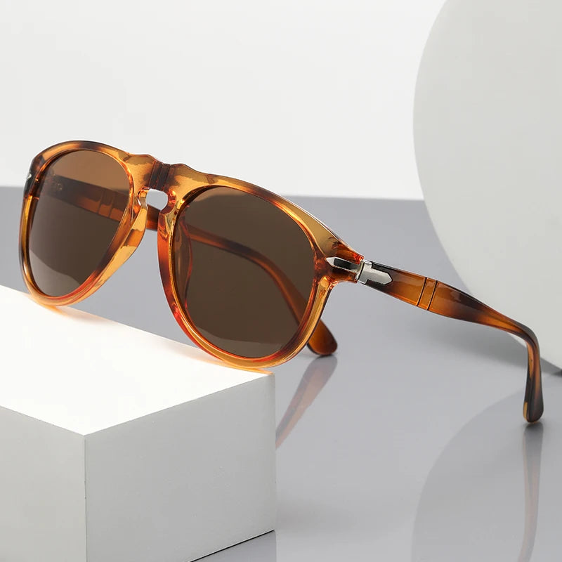 New Polarized Sunglasses Men Fashion Outdoor Camping Sports Driving Uv Resistant Glasses Women Retro Decorative Glasses Uv400