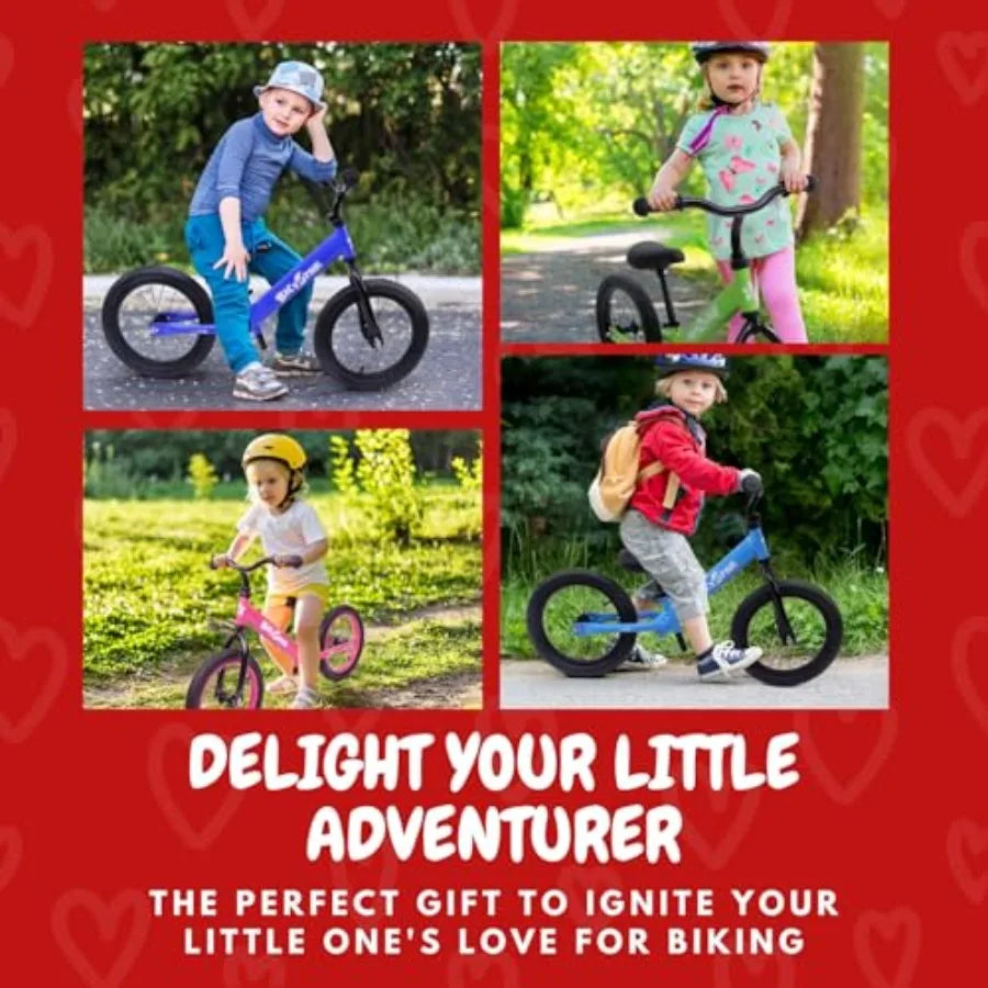OLOEY Pedal Free Balance Bike for Kids