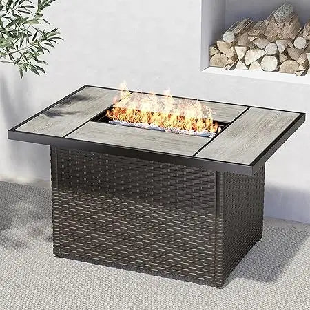Grand Patio CSA Safety Approved Gas Fire Pit Table 50000 BTU Propane Outdoor