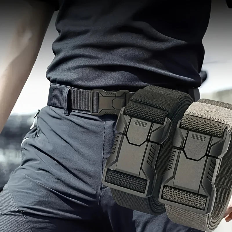 Men's multi-purpose belt with quick release buckle - suitable for outdoor sports, training, and mountaineering, perfect gift2026