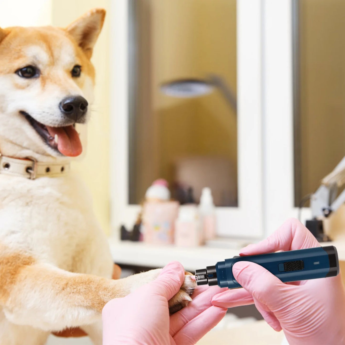 Upgrade Quiet Pet Nail Grinder Electric Dog Trimmer Painless Cat Paws Grooming Tool USB Rechargeable FAST US DELIVERY