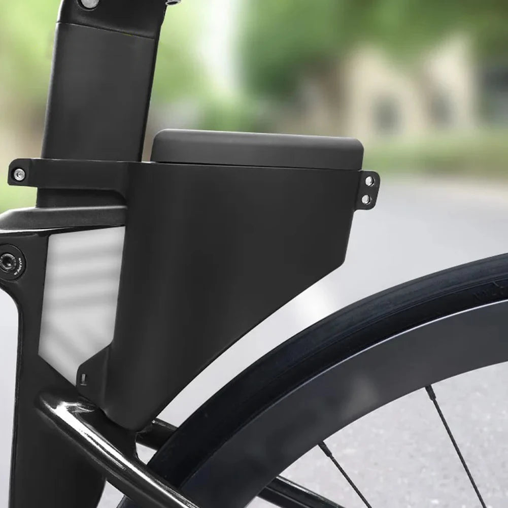 Road Bike Tail Bag Hard Shell Bike Teardrop Seatpost Bag Large Capacity Bike Seatpost Torpedo Saddle Bag Cycling Accessories