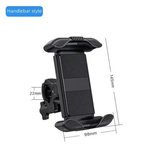 Anti-slip Shockproof Mount Stand Universal Adjustable Bicycle Phone Holder Motorcycle GPS Navigation Bracket For All Smartphones