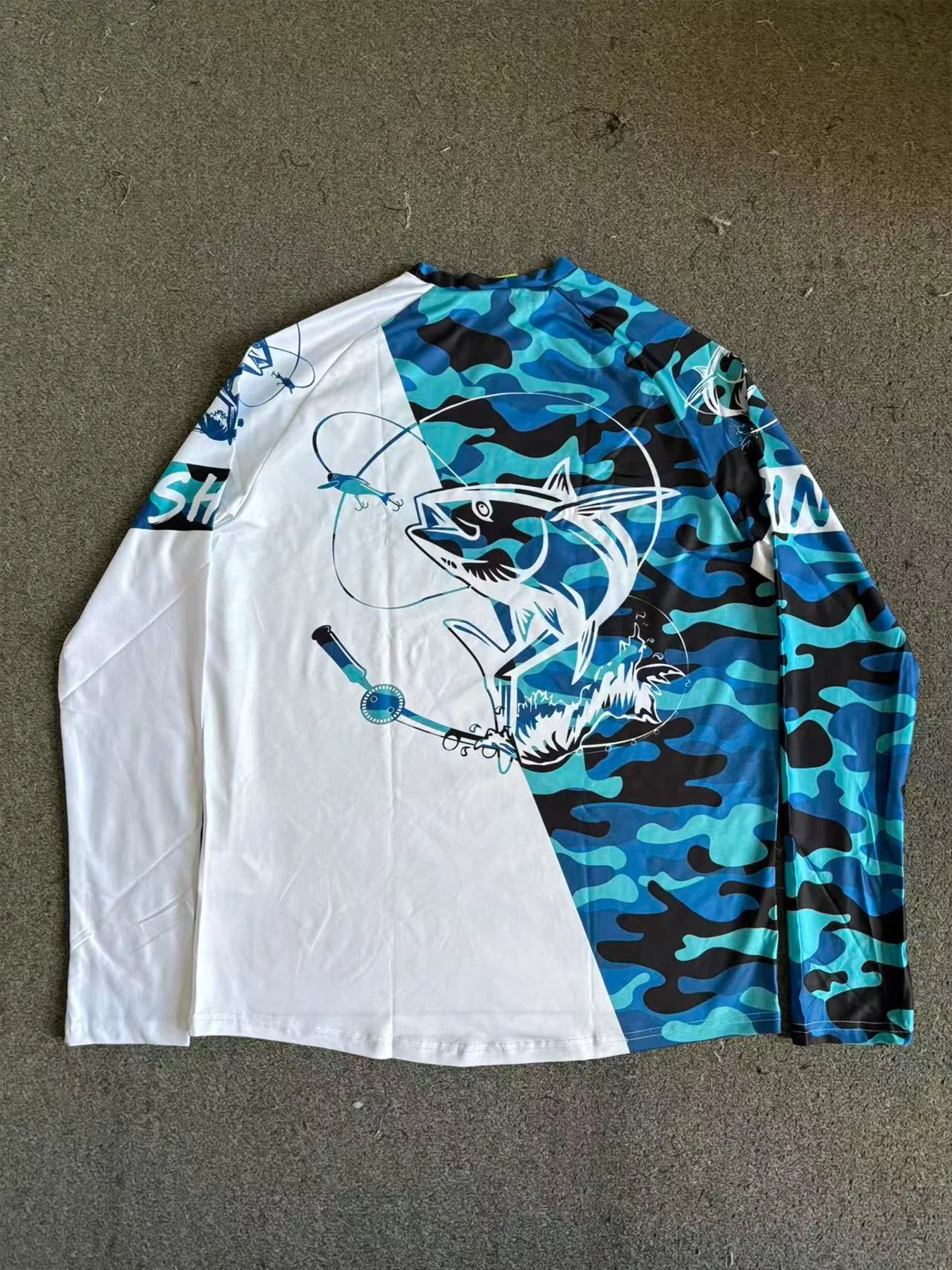 Fishing Wear Sailing Shirt Men Long Sleeve Sun Protection Hunting Jersey Camisa De Pesca Performance Fish Gear Beach Tops Wear