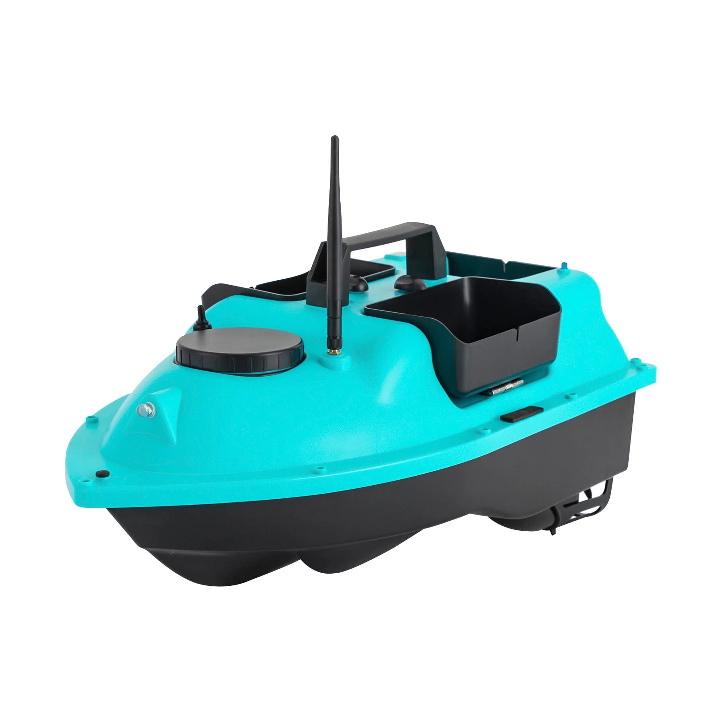 16 Positioning GPS Fishing Bait Boat with 2 Batteries| Portable Rechargeable Bait Boat | 2kg Load Remote Control Bait Thrower