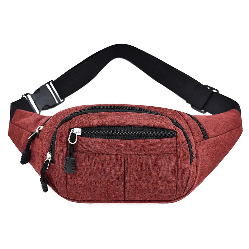 Belt Bag Fanny Pack Money Phone Holder Hip Bum Waist Bag Banana Men Waistbags 2025 Beach Travel Pouch Multipurpose Pouch