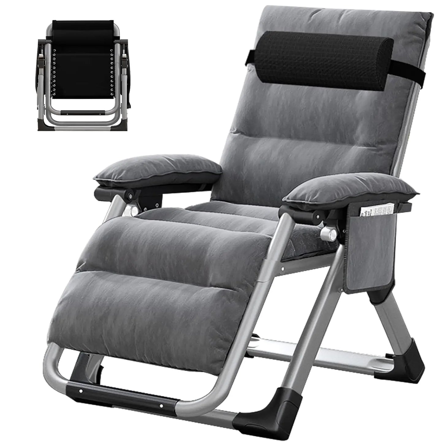 Zero Gravity Chair,Premium Outdoor Lawn Folding Lounge Chairs,Sturdy Adjustable Reclining Patio Chairs with, Customized