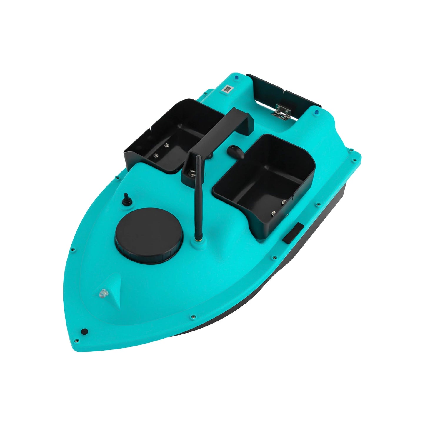 16 Positioning GPS Fishing Bait Boat with 2 Batteries| Portable Rechargeable Bait Boat | 2kg Load Remote Control Bait Thrower