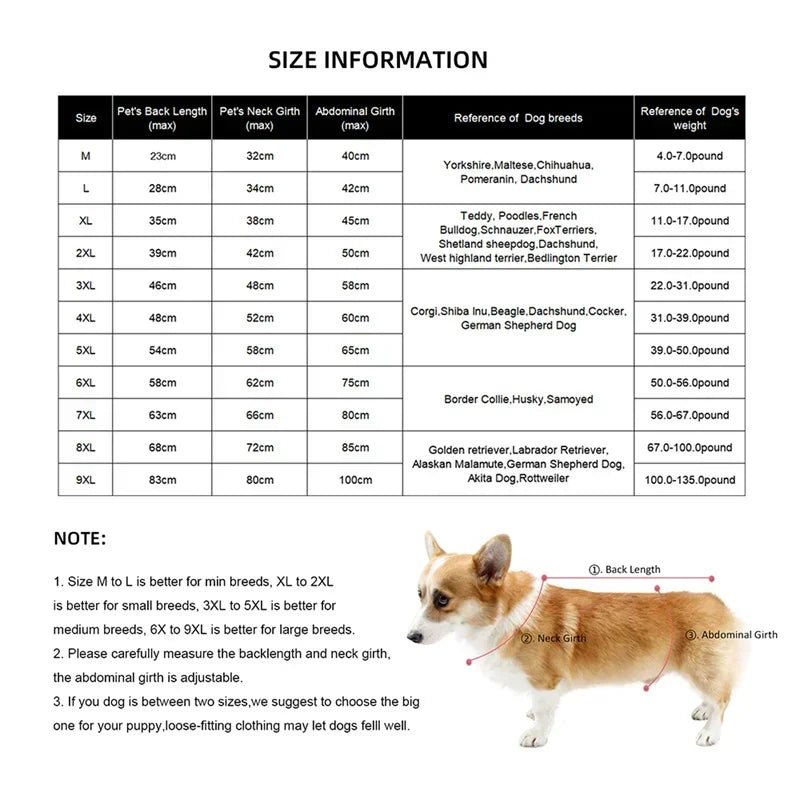 Rainy Season Puppy Dog Raincoat Waterproof Pet Clothes for Dogs mascotas Apparel Impermeable Corgi  Shiba Inu Rain Coats